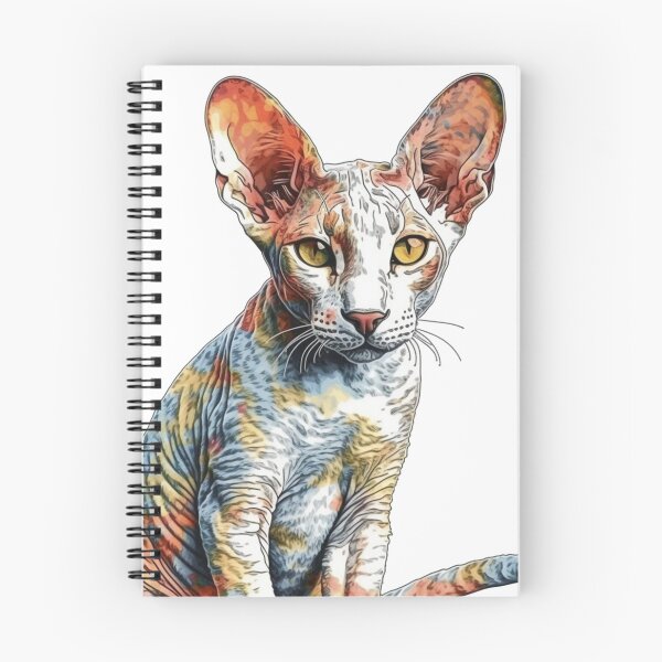Item preview, Rex Print: Realistic & Unique Feline Design by Cornish Rex designed and sold by DooodleGod.