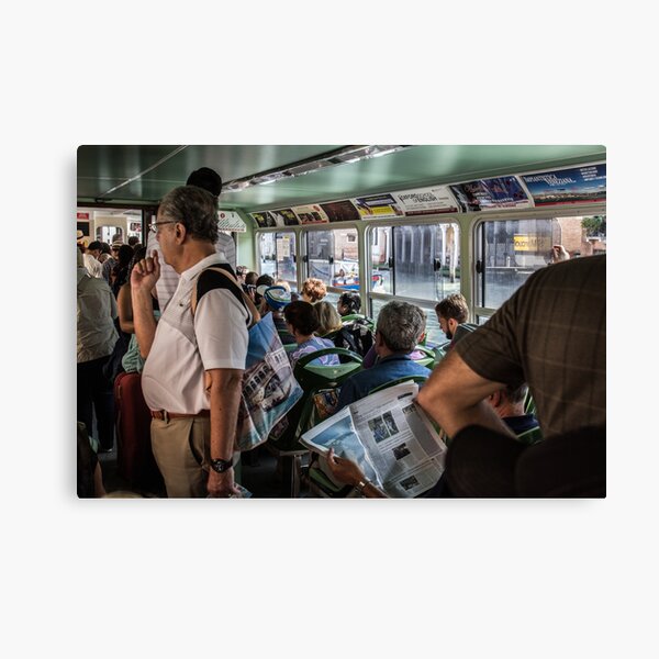 Water Bus Canvas Print