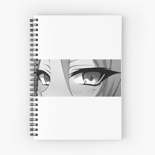Item preview, Anime lewd eyes gray tone designed and sold by ArthurPoe.