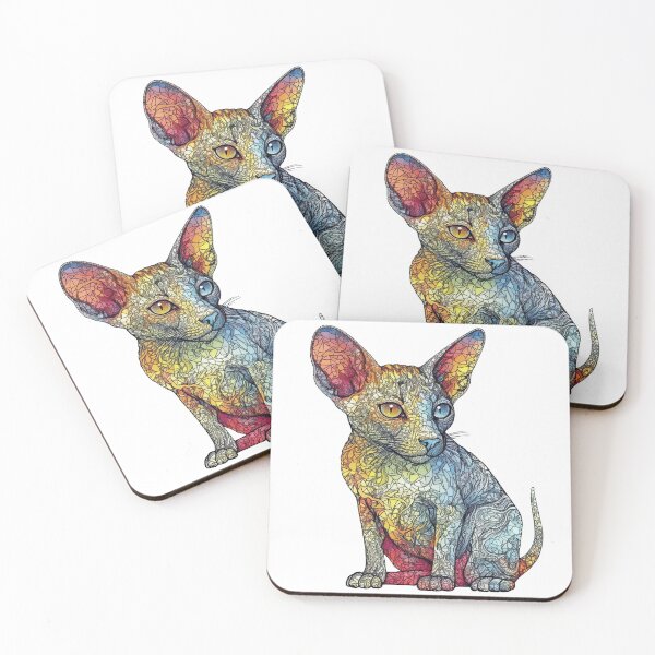 Item preview, Elegance, & Humor. Feline Love & Spirit! designed and sold by DooodleGod.