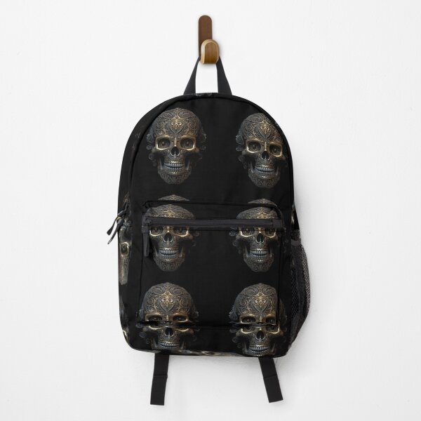Item preview, Creepy Ornate Goth Skull designed and sold by TheMerch-er.