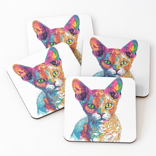 Artikelvorschau, Personalized Devon Rex Designs for Playful Cat Lovers - Unique and Quirky Activity-Themed entworfen und verkauft von DooodleGod.