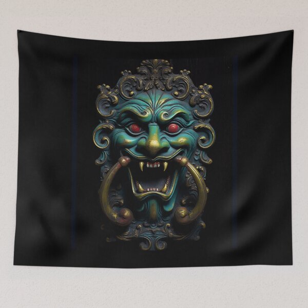 Item preview, Door Demon Aldaba: Vintage Mystique Unleashed designed and sold by JLCableStudio.