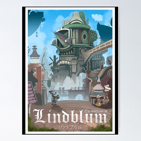 Item preview, Final Fantasy IX - Lindblum designed and sold by WatercressJoli.