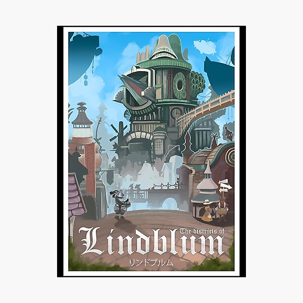 Item preview, Final Fantasy IX - Lindblum designed and sold by WatercressJoli.