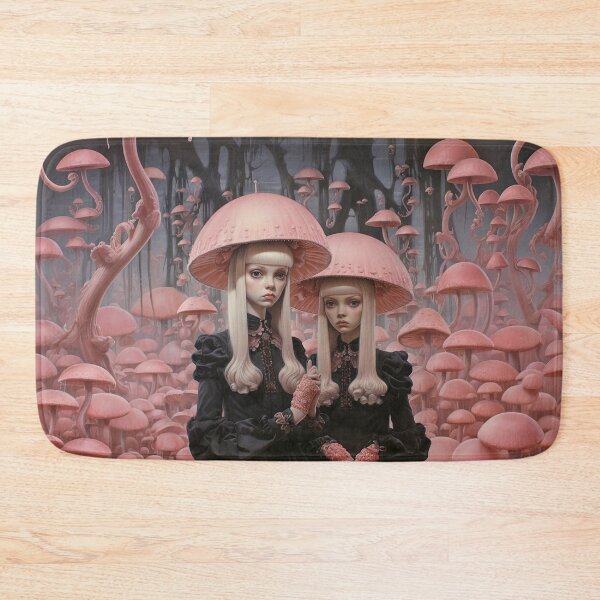 Item preview, Fashion Girls: Pink Mushrooms designed and sold by ebrawne.
