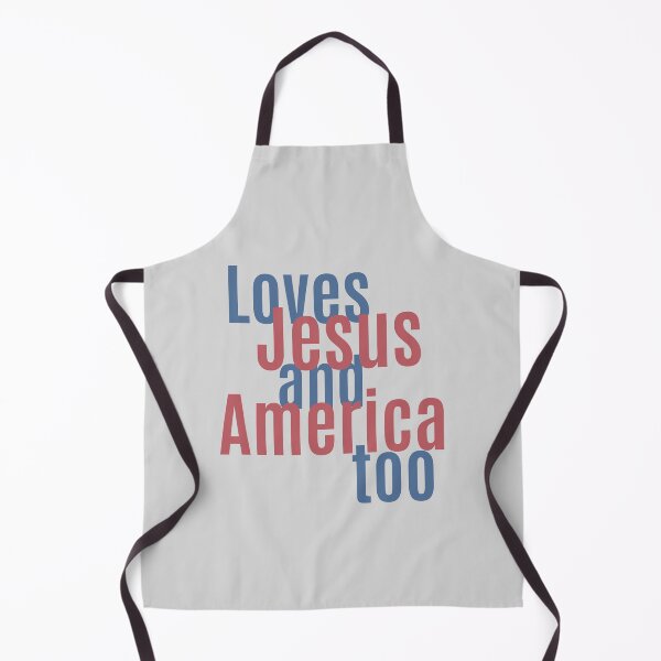 Artikelvorschau, Wir lieben auch Jesus und Amerika entworfen und verkauft von Sukhumpan.