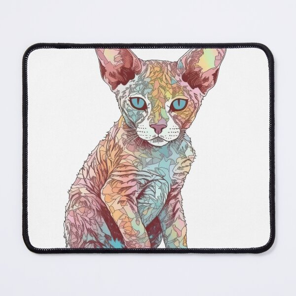 Item preview, Devon Rex Designs - Humorous and Creative Cat designed and sold by DooodleGod.