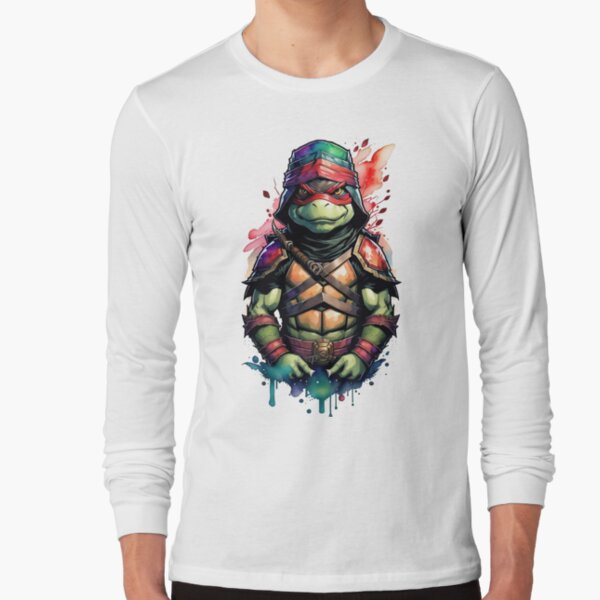 Airbrush Ninja Turtle Shirt Design Adult 3X / Yes