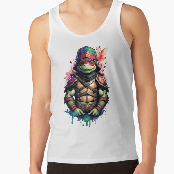 Airbrush Ninja Turtle Shirt Design Adult 3X / Yes