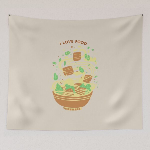 Item preview, I LOVE FOOD designed and sold by Lemart06.