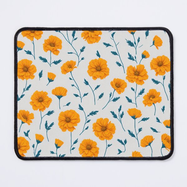Item preview, Marigold Flower Pattens designed and sold by STYLESHOWIN.