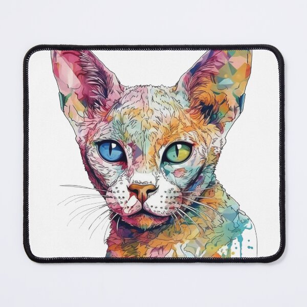 Item preview, Devon Rex Breed Cat Accessories: Unique & Hypoallergenic Designs for Your Loyal designed and sold by DooodleGod.