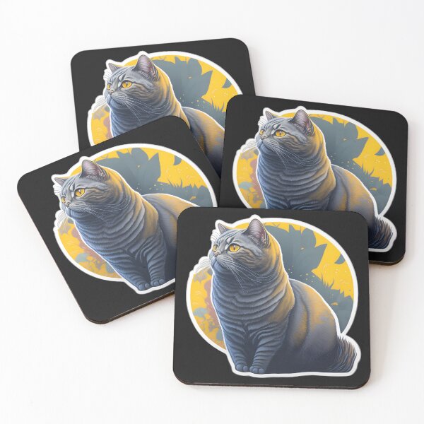 Item preview, Chartreux (Sticker and Print Out) designed and sold by Sir Elgin Ortiz.