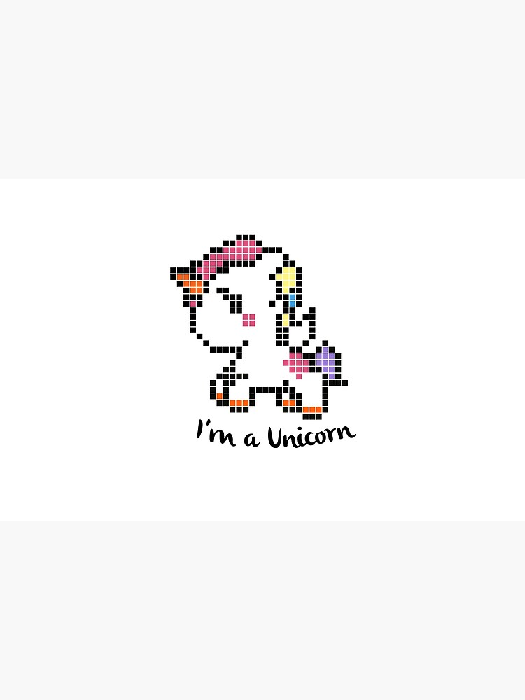 I M A Unicorn Pixelart Illustration Cute Tumblr Pixel Tumblr