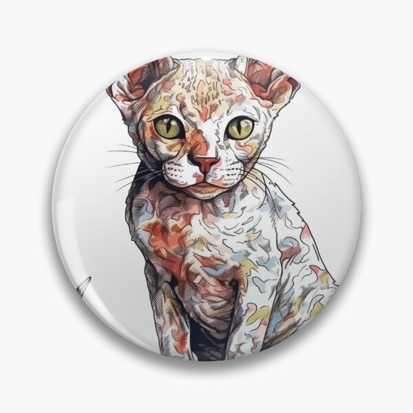 Item preview, Devon Rex Designs - Purrfectly Agile Cat Breed Graphic Tees designed and sold by DooodleGod.