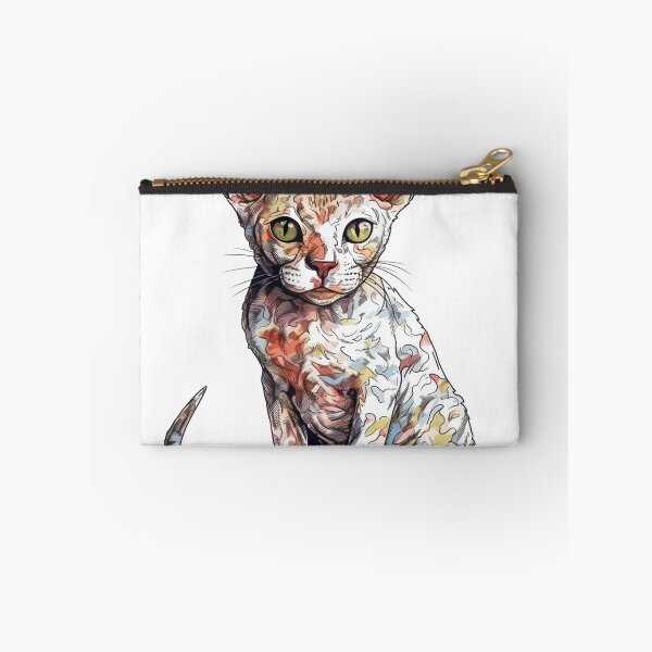 Aperçu de l'œuvre Devon Rex Designs - Purrfectly Agile Cat Breed Graphic Tees créée et vendue par DooodleGod.