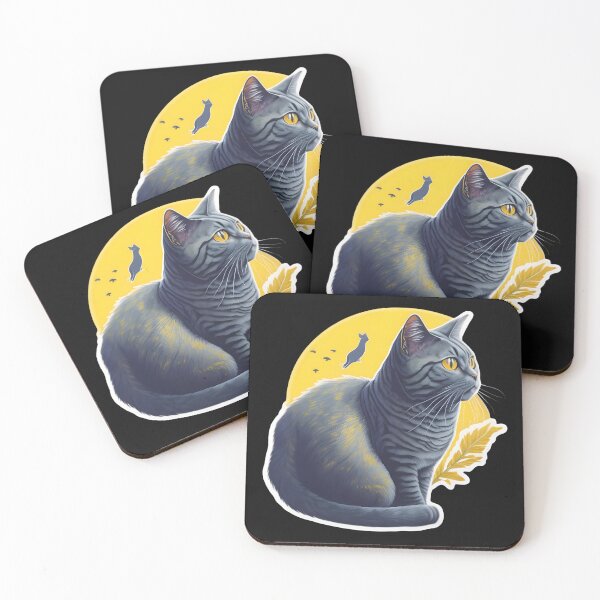 Item preview, Chartreux (Sticker and Print Out) designed and sold by Sir Elgin Ortiz.