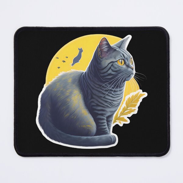 Item preview, Chartreux (Sticker and Print Out) designed and sold by Sir Elgin Ortiz.