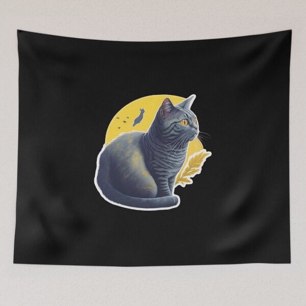 Item preview, Chartreux (Sticker and Print Out) designed and sold by Sir Elgin Ortiz.