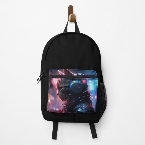 Item preview, Cyberpunk Cat With Earphone designed and sold by scottevanse.