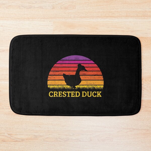 Item preview, Crested duck retro sunset vintage designed and sold by ArlacV.