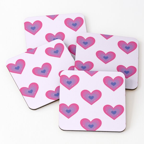 Item preview, Bisexual Bi Flag Heart designed and sold by giftsbyliv.