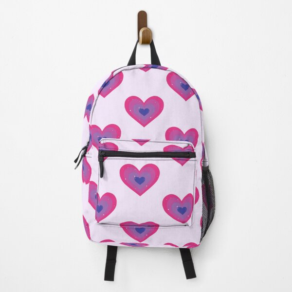 Item preview, Bisexual Bi Flag Heart designed and sold by shopcosmiclatte.