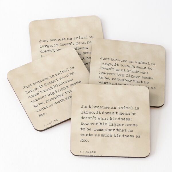 Item preview, A A Milne Quote 06 - Winnie-the-Pooh - Literature - Typewriter Print - Vintage designed and sold by Studio Grafiikka.