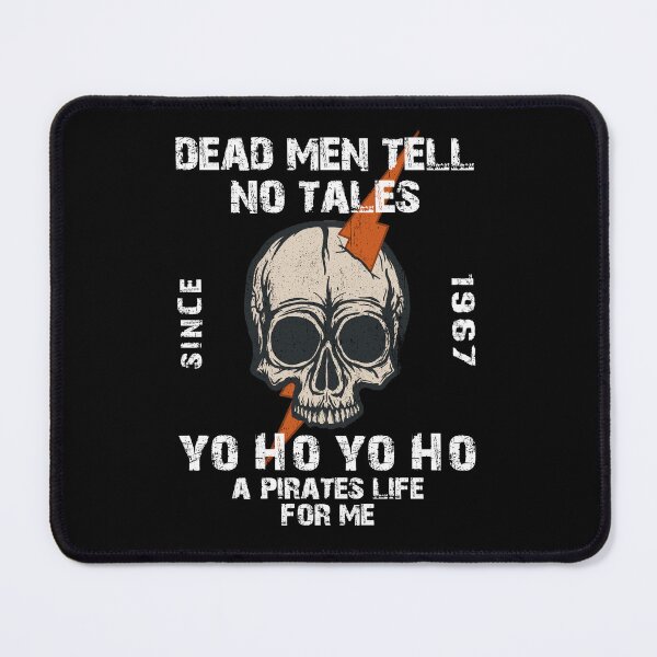 Item preview, Pirates Skull Crossed Swords Dead Men Tell No Tales Halloween designed and sold by DeerEriaz.