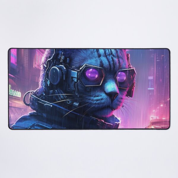 Item preview, Cool Cyberpunk Cat designed and sold by scottevanse.