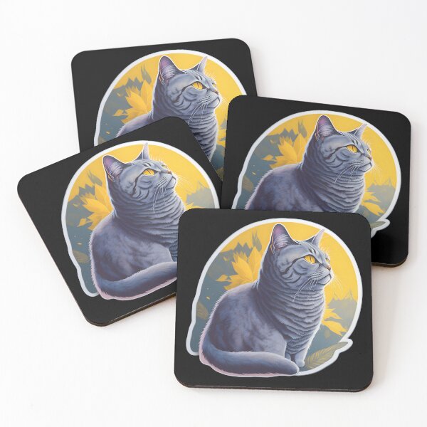 Item preview, Chartreux (Sticker and Print Out) designed and sold by Sir Elgin Ortiz.