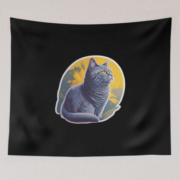 Item preview, Chartreux (Sticker and Print Out) designed and sold by Sir Elgin Ortiz.