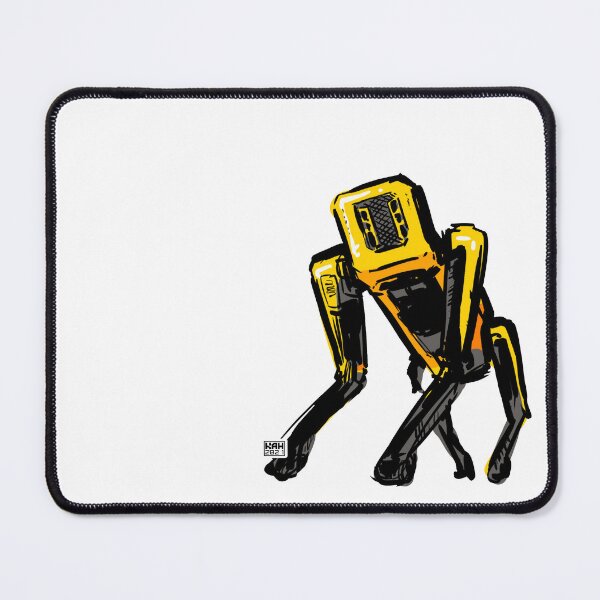 Artikelvorschau, Dynamisches Roboterhund-Doodle entworfen und verkauft von MrHinkleDraws.
