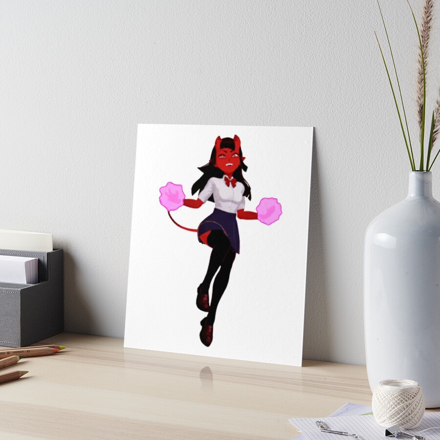 Meru The Succubus Duvet Cover  Art Board Print for Sale by GavinDeGraw |  Redbubble