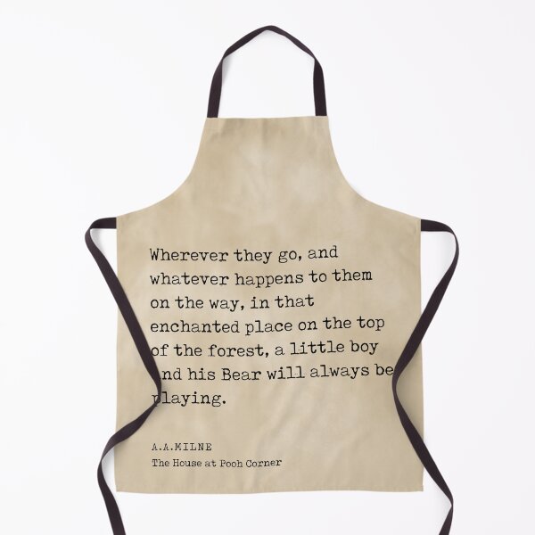 Item preview, A A Milne Quote 07 - The House at Pooh Corner - Literature - Typewriter Print - Vintage designed and sold by Studio Grafiikka.