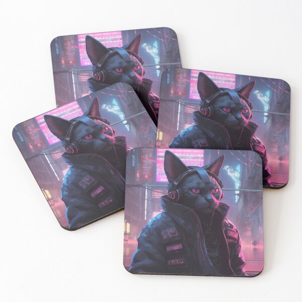 Item preview, Cyberpunk Cat designed and sold by scottevanse.