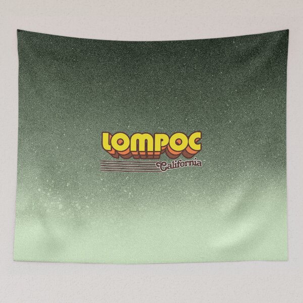 Item preview, Lompoc, California | Retro Stripes designed and sold by retroready.