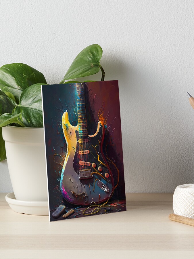 Electric Guitar Music | Art Board Print