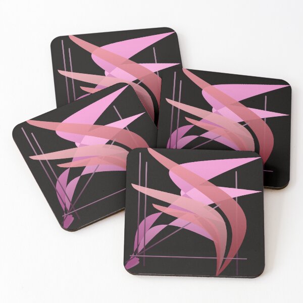 Item preview, Pink and Lilac Abstract form designed and sold by Laura Greco.