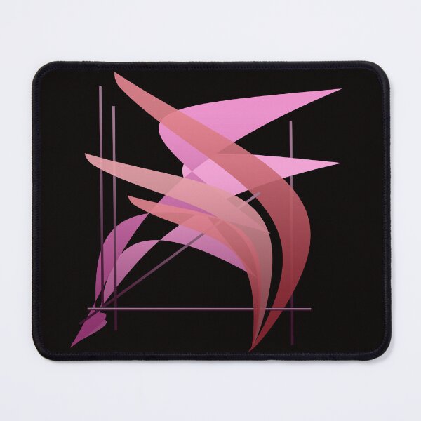 Item preview, Pink and Lilac Abstract form designed and sold by Laura Greco.