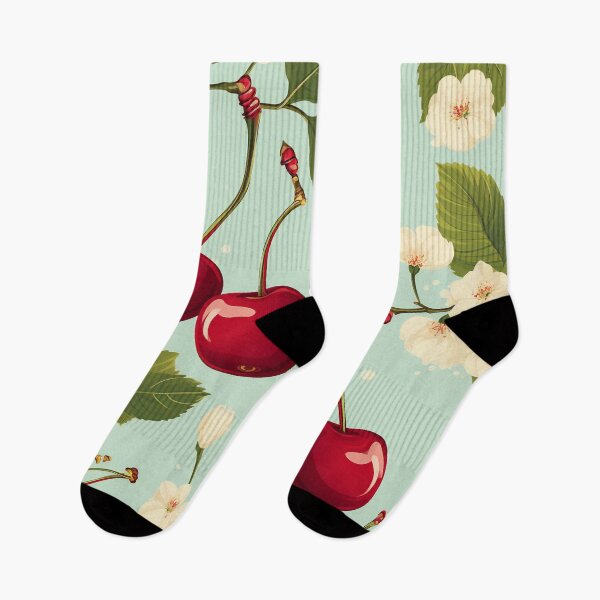 Artikelvorschau, Kirsche und Blumen entworfen und verkauft von SilviaDays.