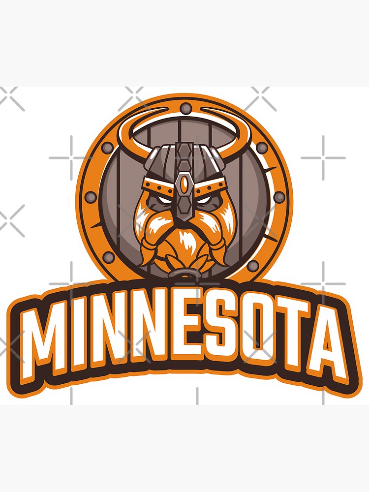 Minnesota Football & Hockey Schedule Magnet - Vikings/Wild