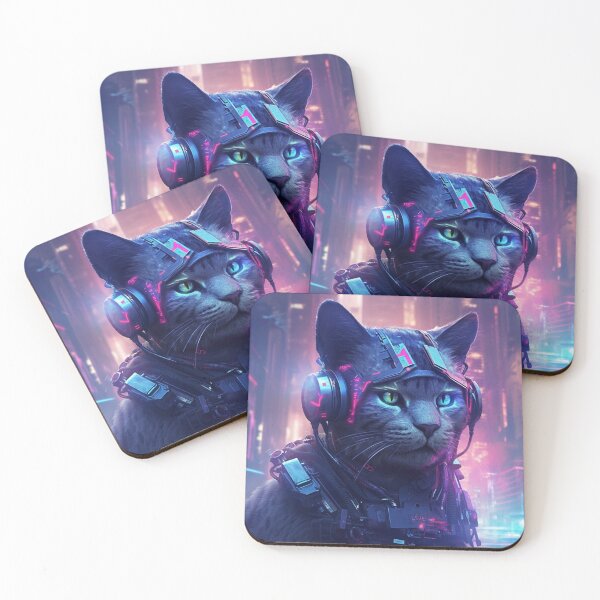Item preview, Lol Cyberpunk Cat  designed and sold by scottevanse.
