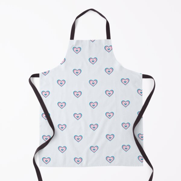 Item preview, Trans Flag Heart designed and sold by shopcosmiclatte.
