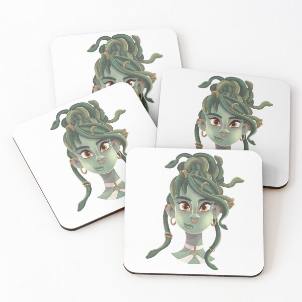 Item preview, Enchanting Punk Medusa - A Modern Twist on Greek Mythology designed and sold by anngeefoote.