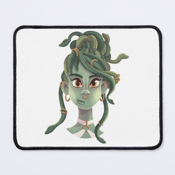 Item preview, Enchanting Punk Medusa - A Modern Twist on Greek Mythology designed and sold by anngeefoote.