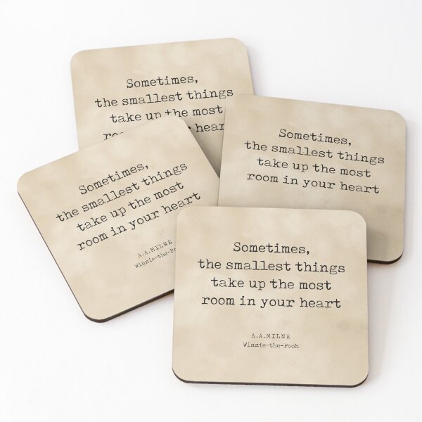 Item preview, A A Milne Quote 10 - Winnie-the-Pooh - Literature - Typewriter Print - Vintage designed and sold by Studio Grafiikka.