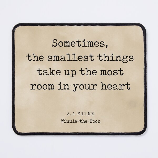 Item preview, A A Milne Quote 10 - Winnie-the-Pooh - Literature - Typewriter Print - Vintage designed and sold by Studio Grafiikka.