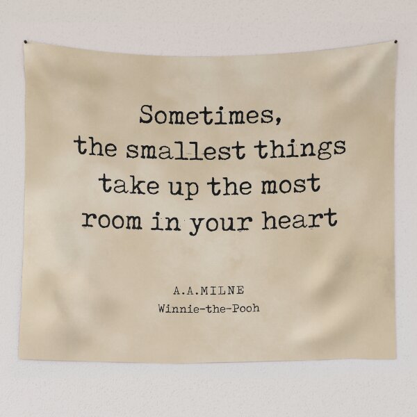 Item preview, A A Milne Quote 10 - Winnie-the-Pooh - Literature - Typewriter Print - Vintage designed and sold by Studio Grafiikka.